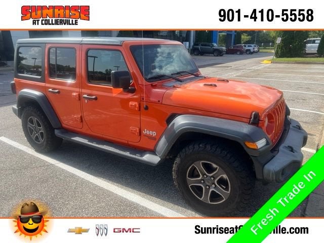 2018 Jeep Wrangler Unlimited Sport S 4x4