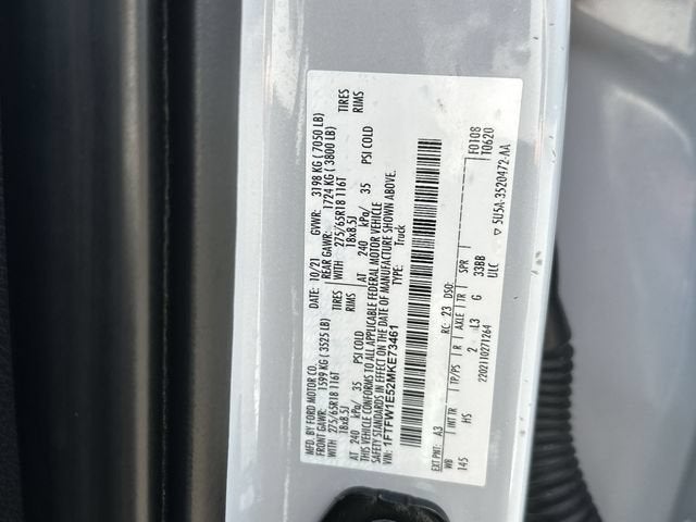2021 Ford F-150 LARIAT