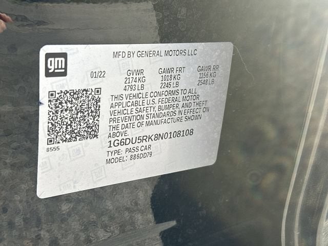 2022 Cadillac CT5 Sport