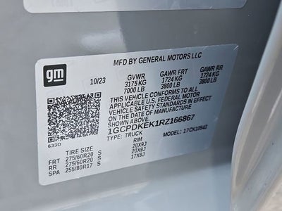 2024 Chevrolet Silverado 1500 LT (2FL)