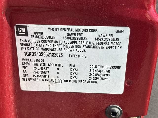 2005 GMC Envoy SLT