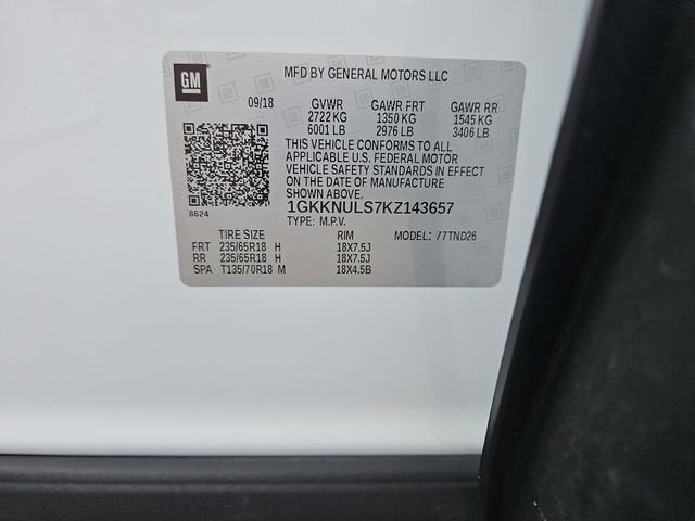 2019 GMC Acadia SLT
