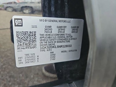 2022 GMC Yukon Denali