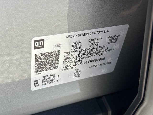 2026 GMC Yukon XL Elevation