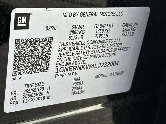 2020 Chevrolet Traverse High Country