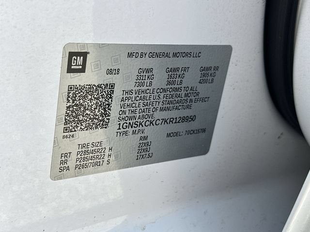 2019 Chevrolet Tahoe Premier