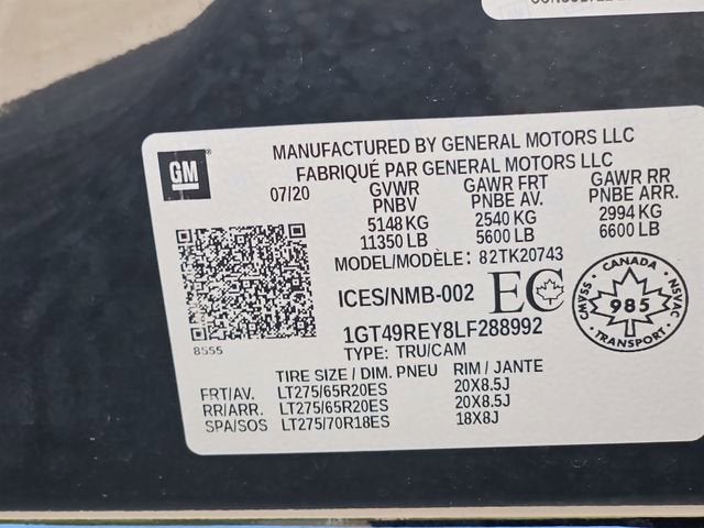2020 GMC Sierra 2500 HD Denali