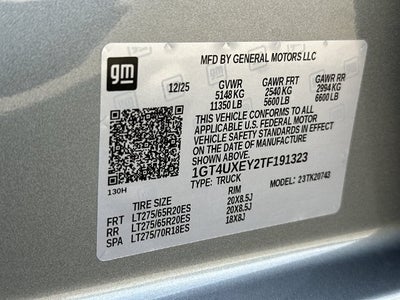 2026 GMC Sierra 2500 HD Denali Ultimate