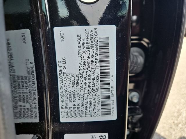 2021 Honda Accord Sport 2.0T