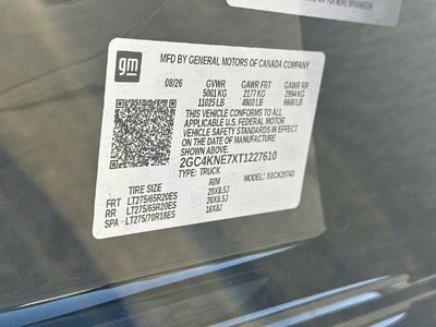 2026 Chevrolet Silverado 2500 HD LT