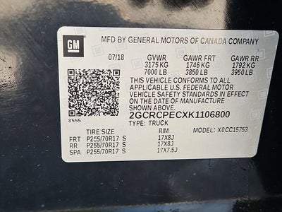 2019 Chevrolet Silverado LD LT