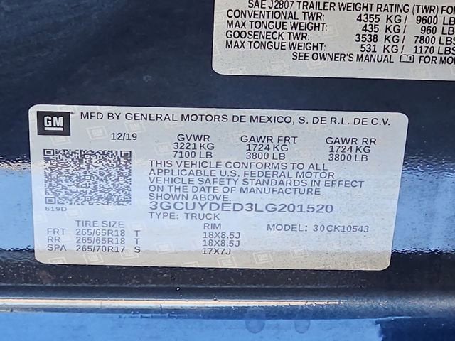 2020 Chevrolet Silverado 1500 LT