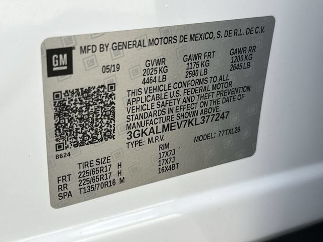 2019 GMC Terrain SLE