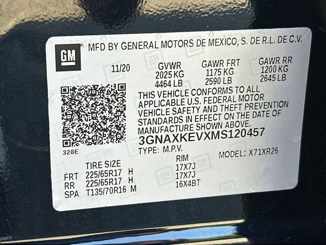 2021 Chevrolet Equinox LT