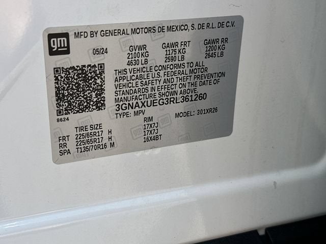2024 Chevrolet Equinox LT