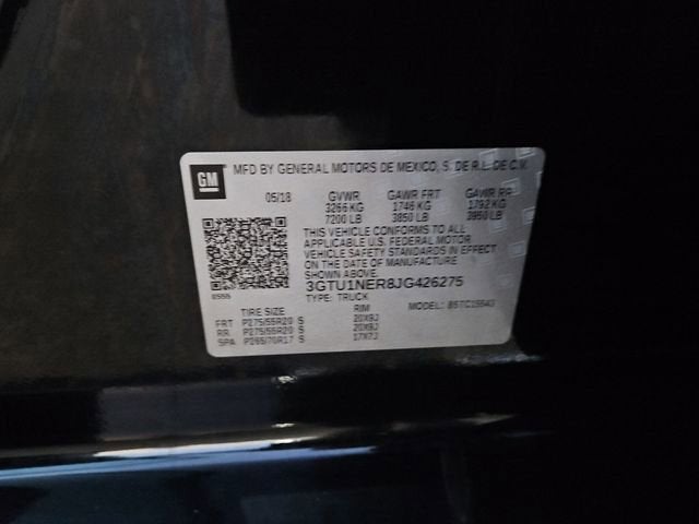 2018 GMC Sierra 1500 SLT