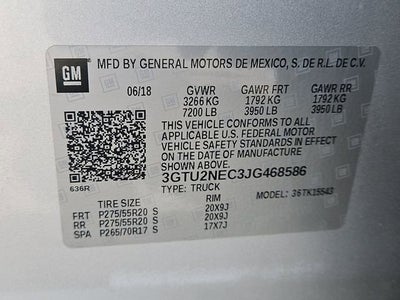 2018 GMC Sierra 1500 SLT