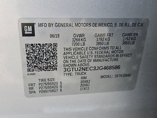 2018 GMC Sierra 1500 SLT