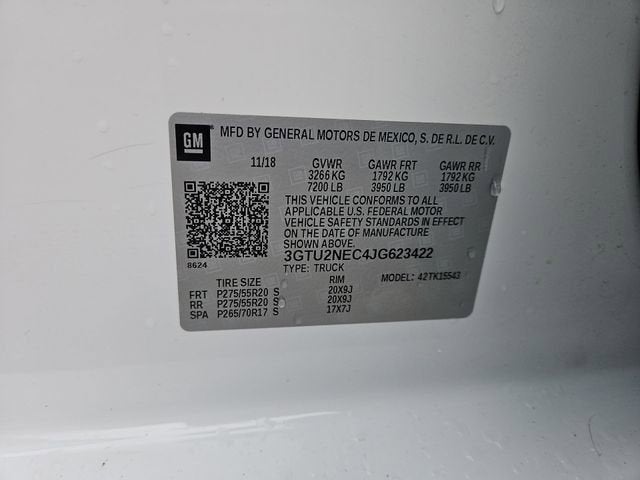 2018 GMC Sierra 1500 SLT