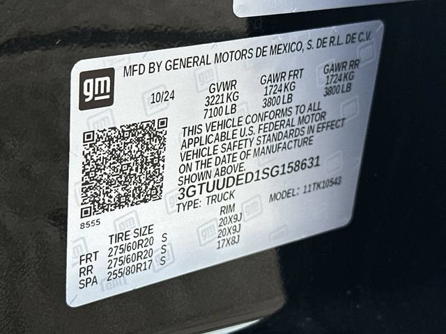 2025 GMC Sierra 1500 SLT