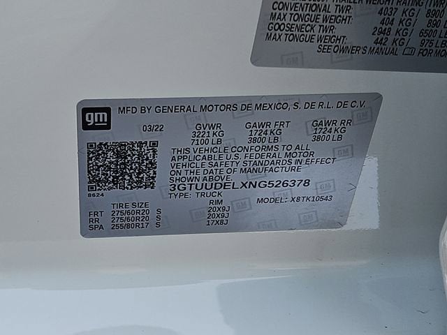 2022 GMC Sierra 1500 SLT