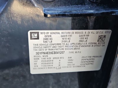 2012 Cadillac SRX Luxury Collection