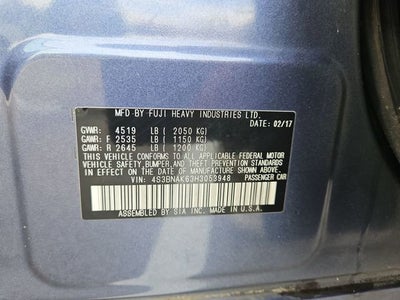 2017 Subaru Legacy 2.5i Limited