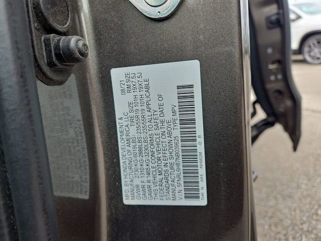 2022 Honda Odyssey Touring