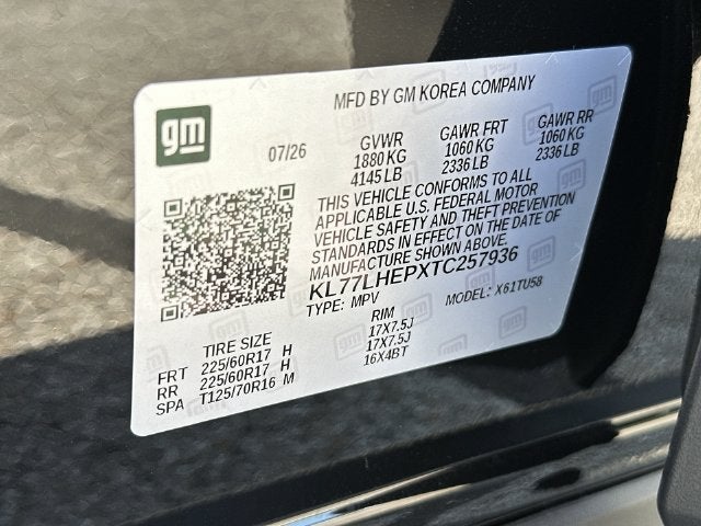 2026 Chevrolet Trax LT