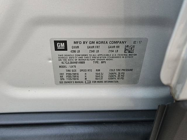 2017 Chevrolet Trax LT