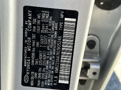2019 Hyundai Tucson SE