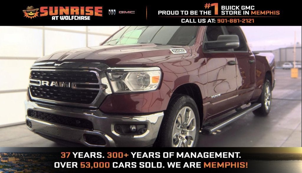 2023 RAM 1500 Big Horn Crew Cab 4x4 6'4" Box