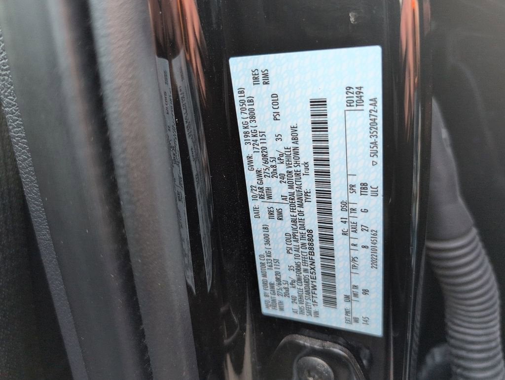 2022 Ford F-150 Platinum