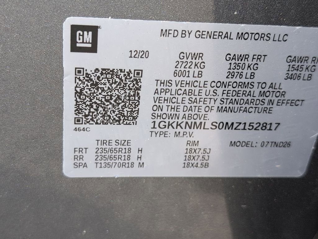 2021 GMC Acadia SLT