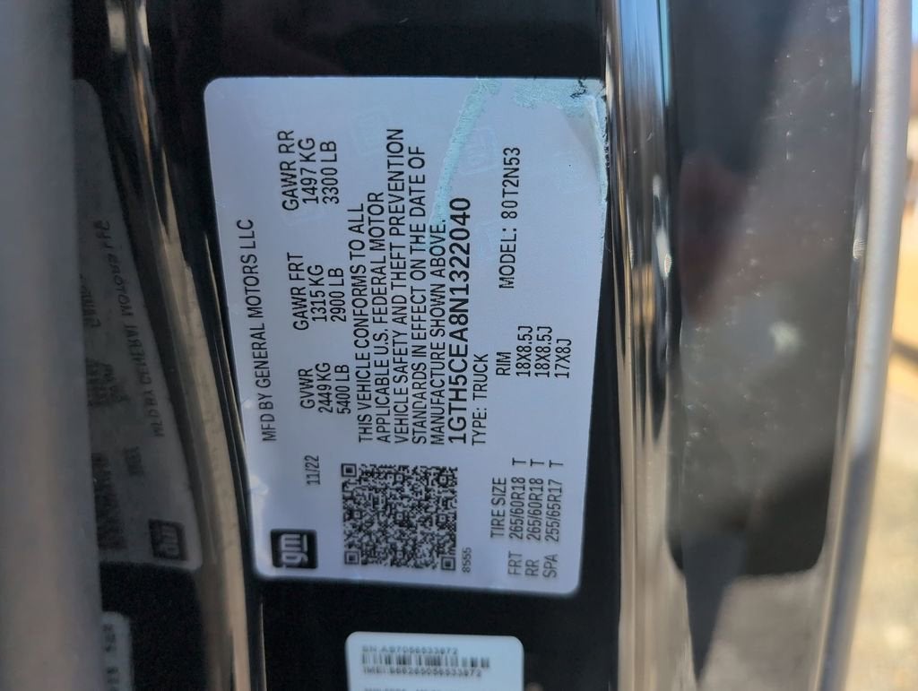 2022 GMC Canyon Elevation