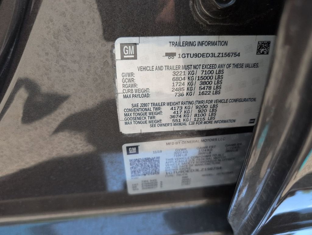 2020 GMC Sierra 1500 SLT
