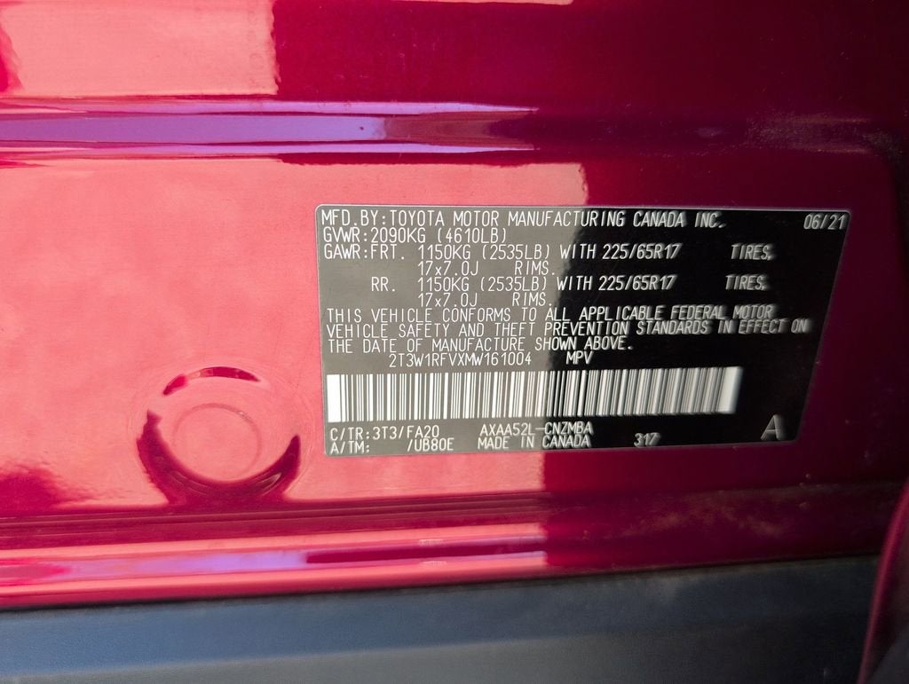 2021 Toyota RAV4 XLE