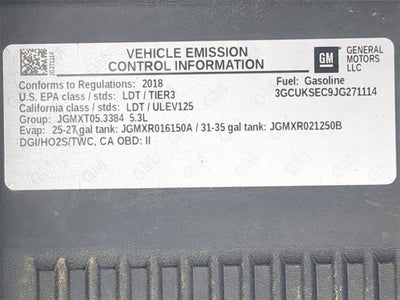 2018 Chevrolet Silverado 1500 LTZ