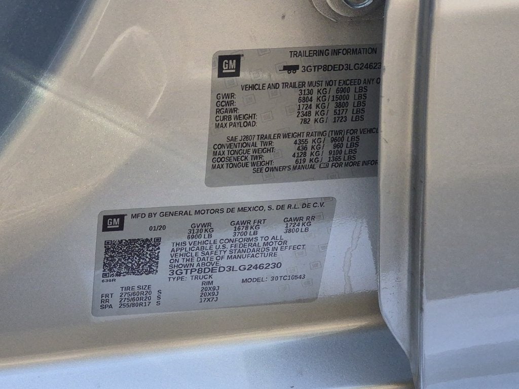 2020 GMC Sierra 1500 SLT