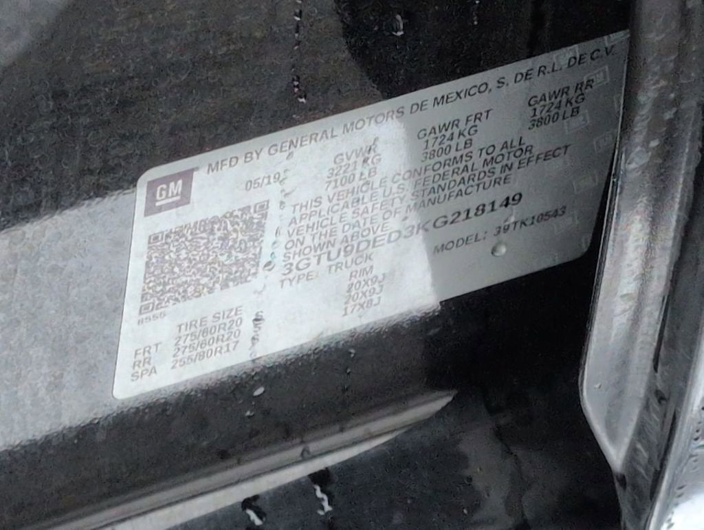 2019 GMC Sierra 1500 SLT