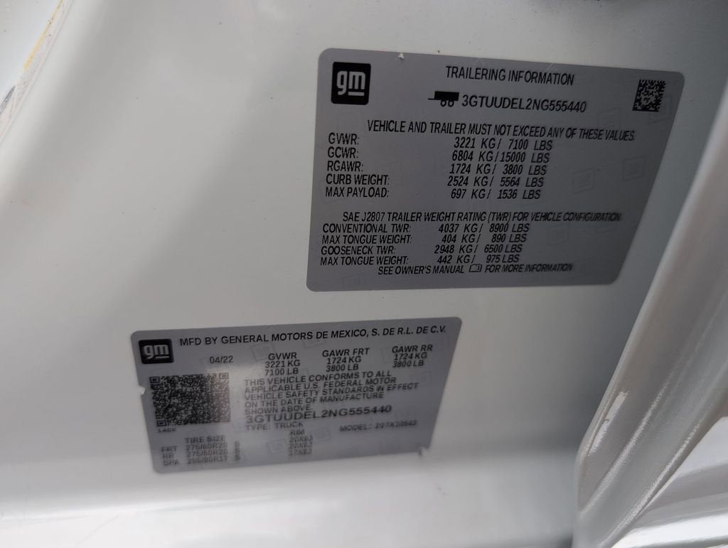 2022 GMC Sierra 1500 SLT