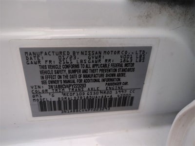 2023 Nissan Sentra SV