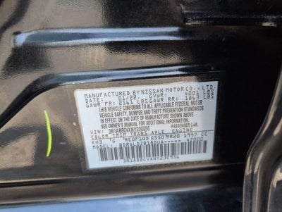 2022 Nissan Sentra SV Xtronic CVT