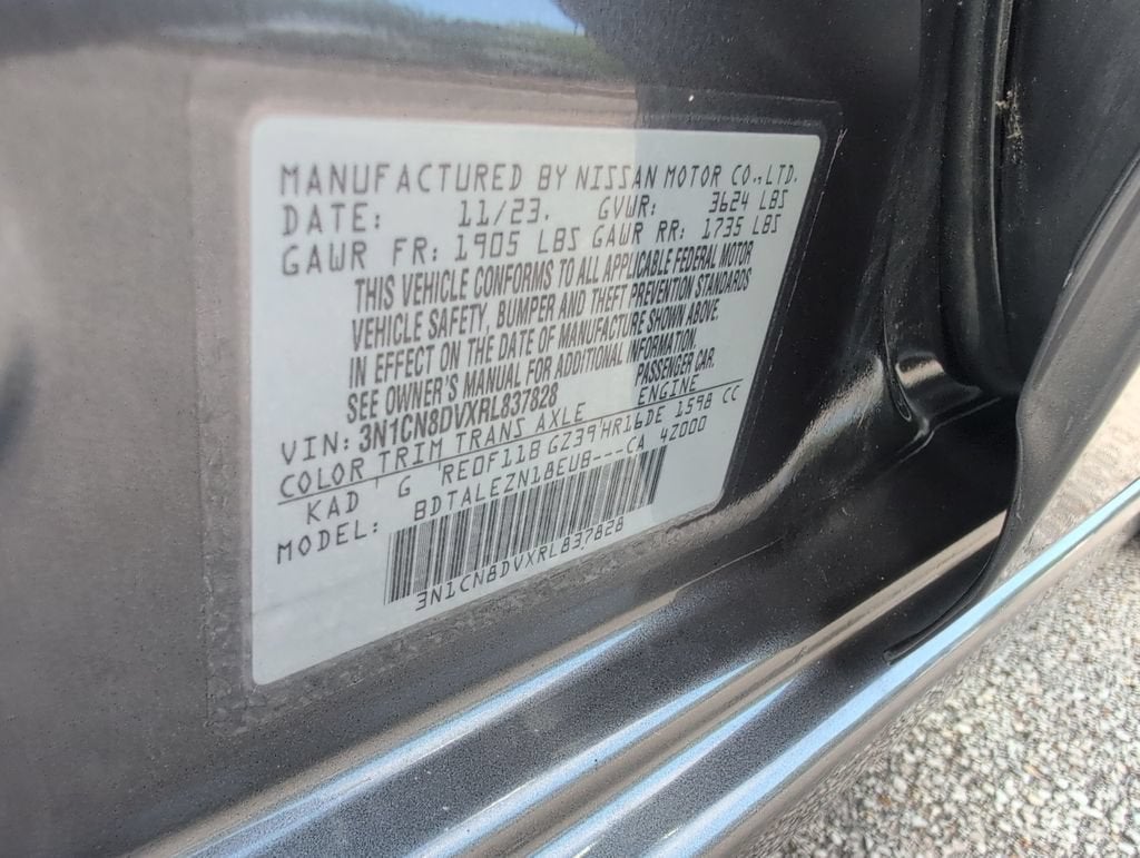 2024 Nissan Versa 1.6 S