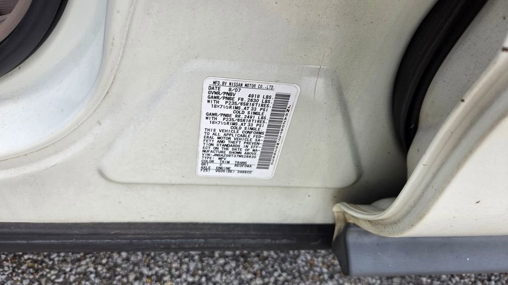 2007 Nissan Murano S