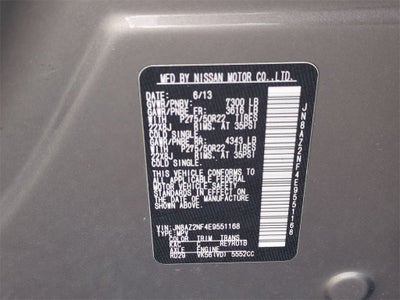 2014 INFINITI QX80 NA