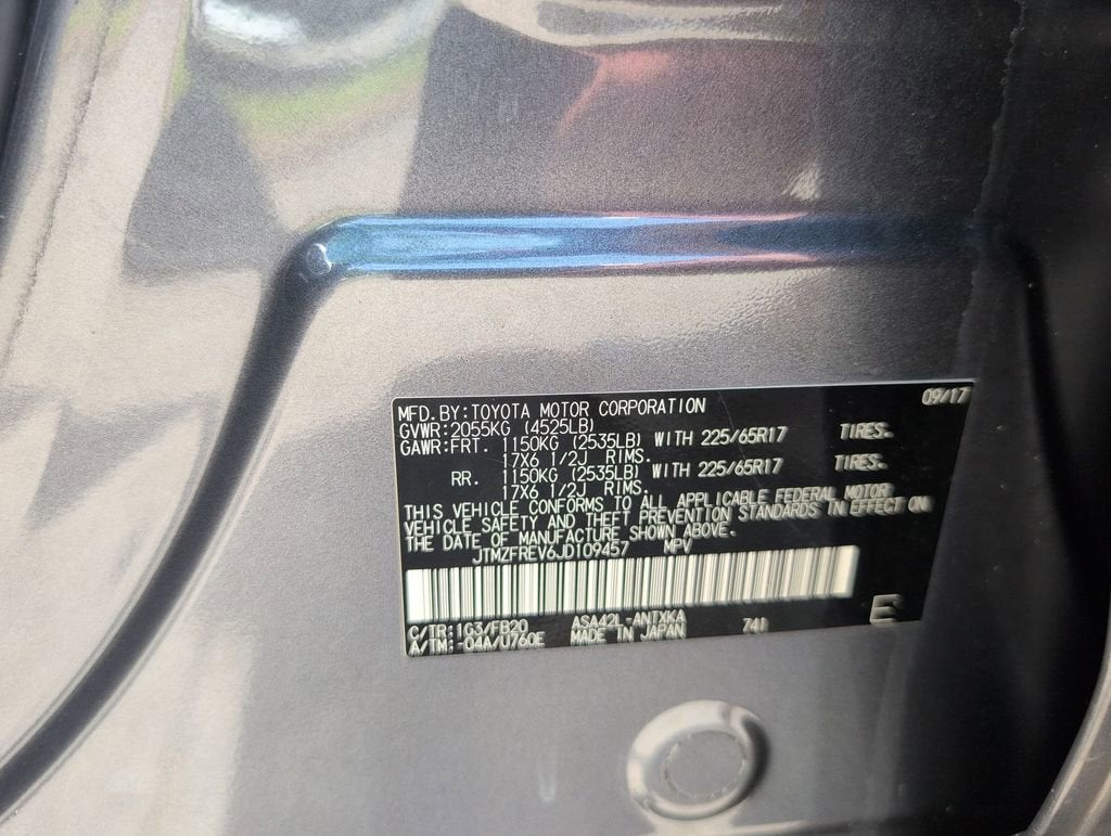 2018 Toyota RAV4 LE
