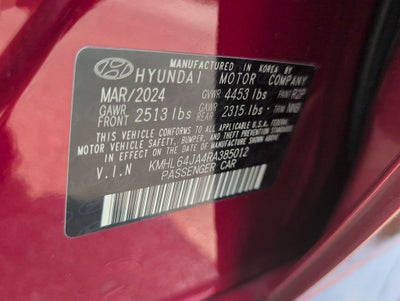 2024 Hyundai Sonata SEL